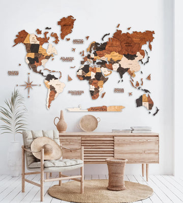Wooden Map