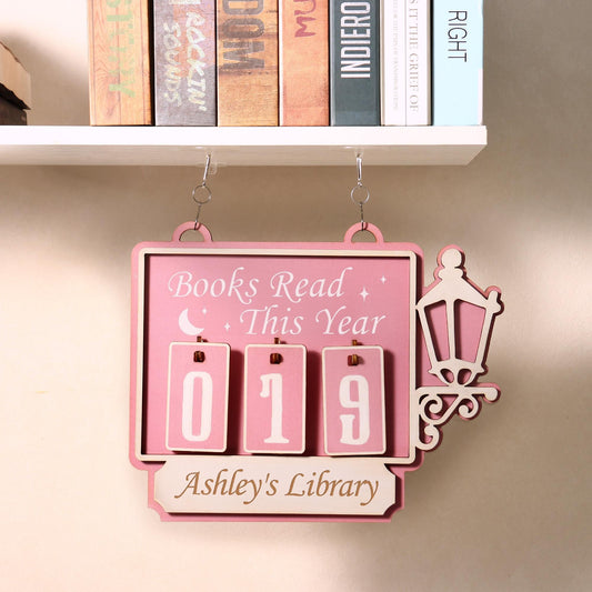 Personalized Books Read Tracker RT01