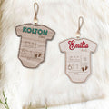 Baby's First Christmas Ornament 2024, Newborn, New Baby Gift CF05 - 19Gifts