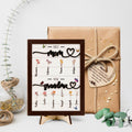 Custom Birth Month Flowers Sign, First Mom Now Grandma Gift, Gift for Mom and Grandma MS24 - 19Gifts