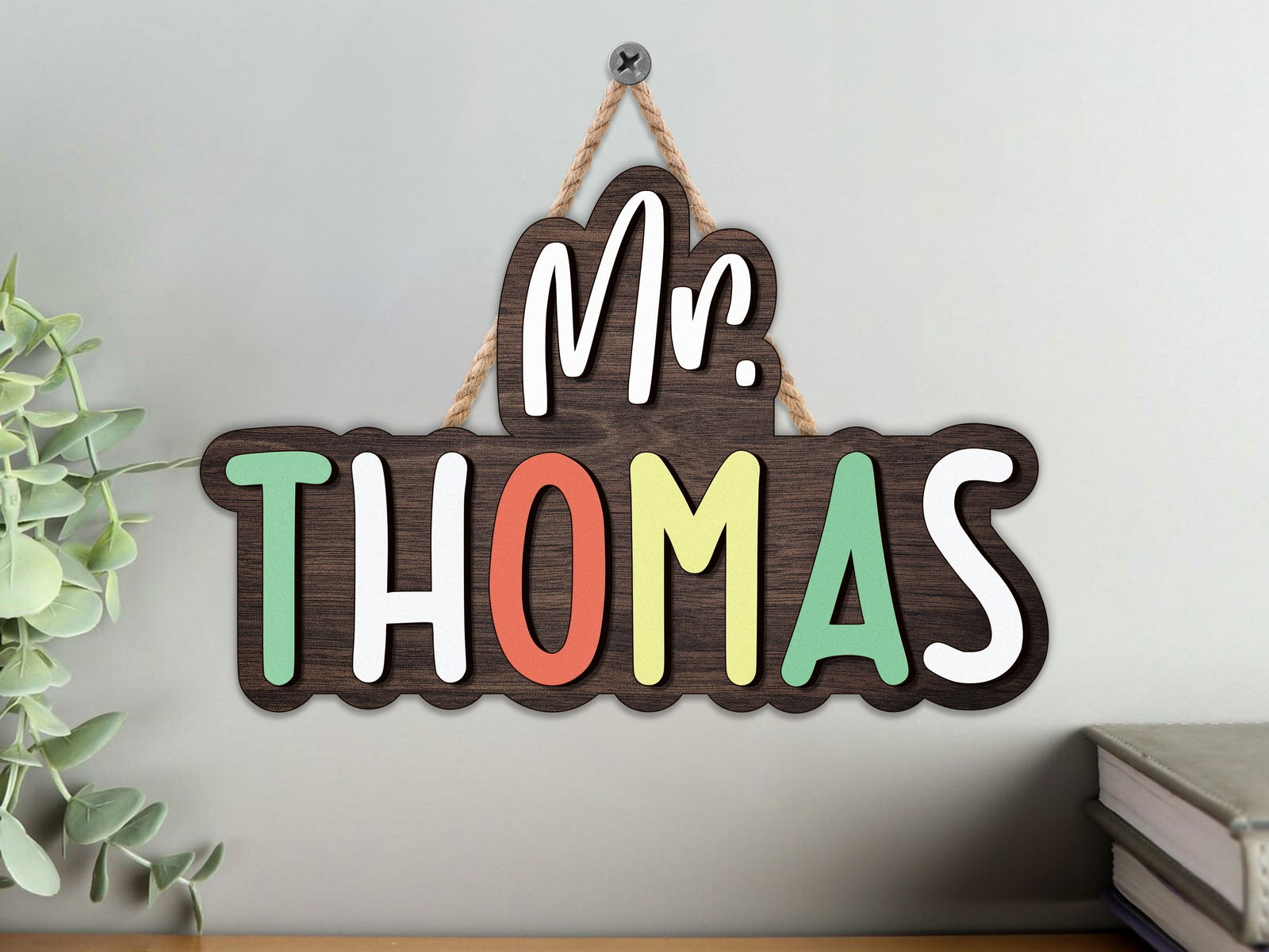 Custom Teacher Door Sign For Classroom DT01 - 19Gifts