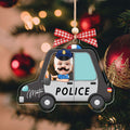 Personalized Drive Safe Daddy Car Hanger, Custom Car Baby Photo Ornament CF540 - 19Gifts
