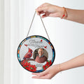 Personalized Memorial Photo I'm Always With You Stained Glass Suncatcher SC126 - 19Gifts