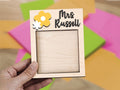 Sticky Note Holder for Teacher Appreciation Gift, Personalized Teacher Gift, Note Pad Holder, Custom School Gift, Note Holder SN04 - 19Gifts