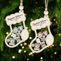 Stocking Baby First Christmas Ornament 2024, Personalized Baby Gifts, CF12 - 19Gifts