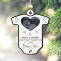 Ultrasound Baby's First Christmas Ornament, Birth Announcement Ornament CF709 - 19Gifts