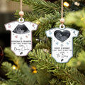 Ultrasound Baby's First Christmas Ornament, Birth Announcement Ornament CF709 - 19Gifts
